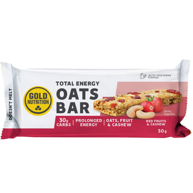 TOTAL ENERGY OATS BAR RED FRUITS & CASHEW