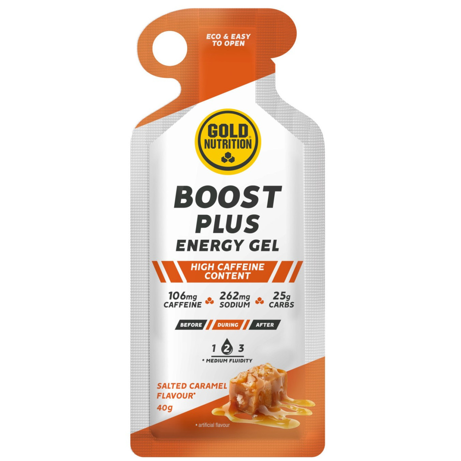 BOOST PLUS GEL SALTED CARAMEL