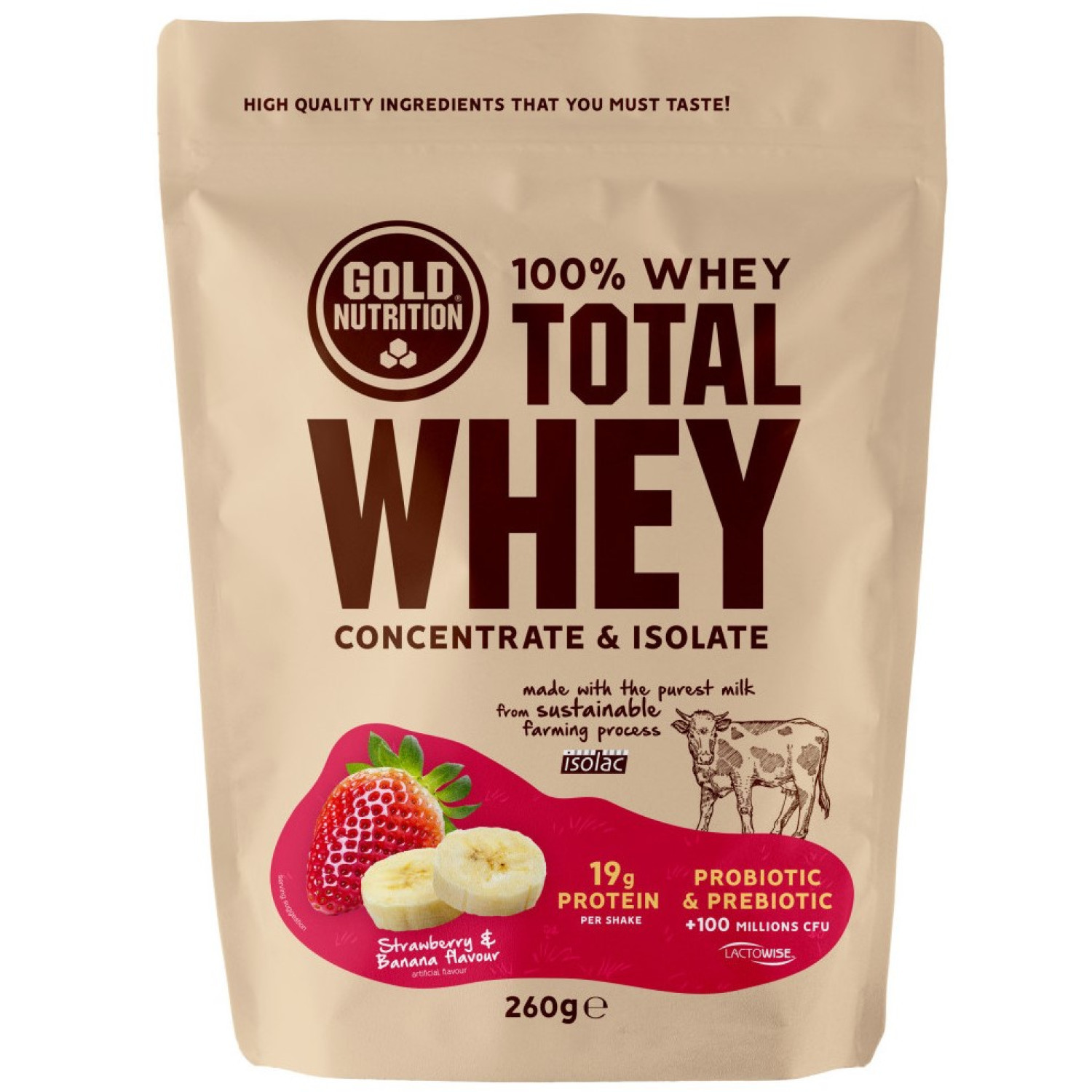 TOTAL WHEY STRAWBERRY-BANANA