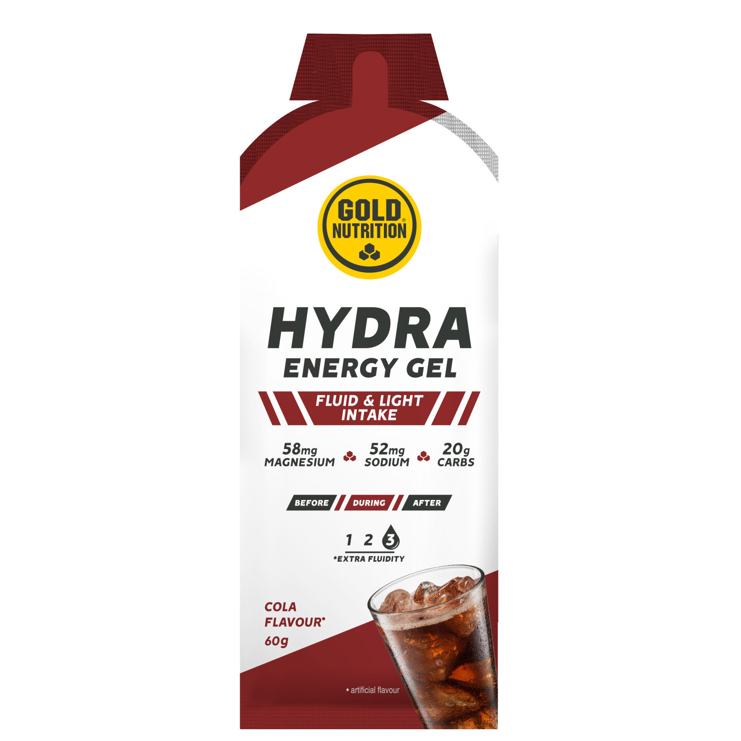 HYDRA ENERGY GEL COLA