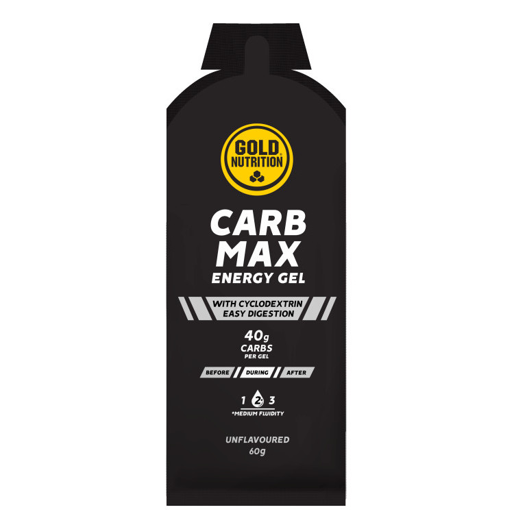 CARB MAX ENERGY GEL UNFLAVOURED