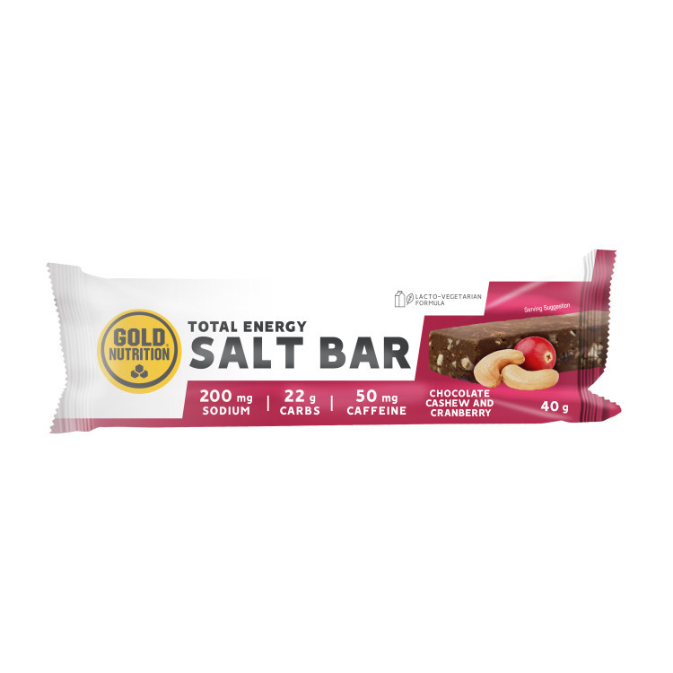 TOTAL ENERGY SALT BAR CHOCO, CASHEW & CRANBERRY