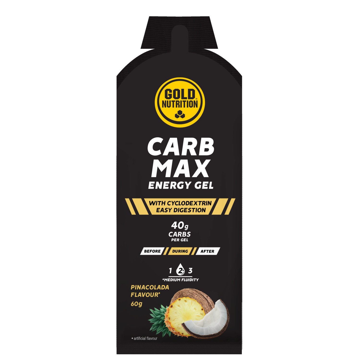 CARB MAX ENERGY GEL PINA COLADA