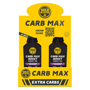 CARB MAX BOOST ENERGY GEL VANILLA- BERRIES BOX