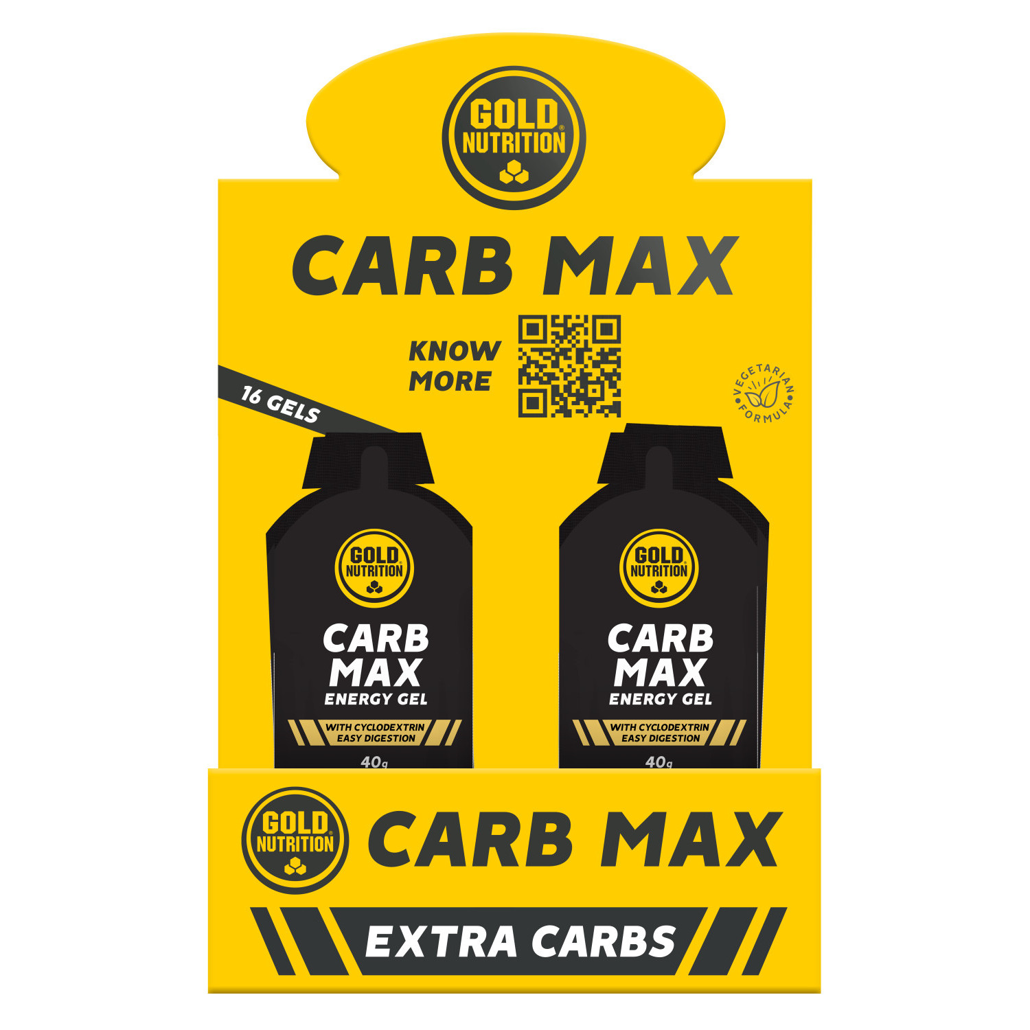 CARB MAX ENERGY GEL PINA COLADA BOX