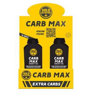 CARB MAX ENERGY GEL UNFLAVOURED BOX