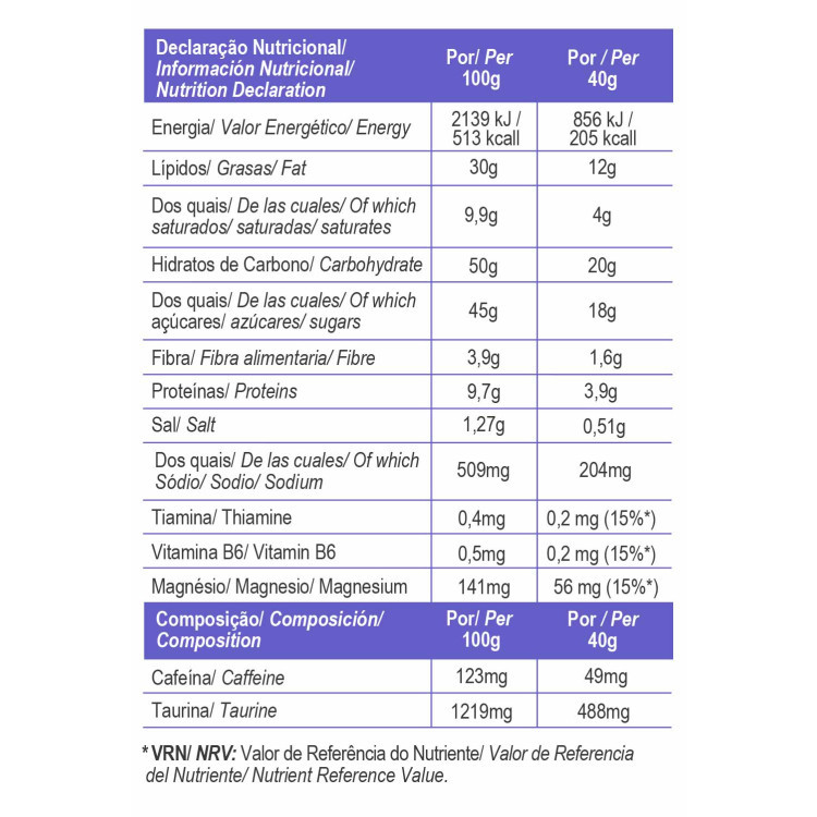 TOTAL ENERGY SALT BAR CHOCO & HAZELNUT