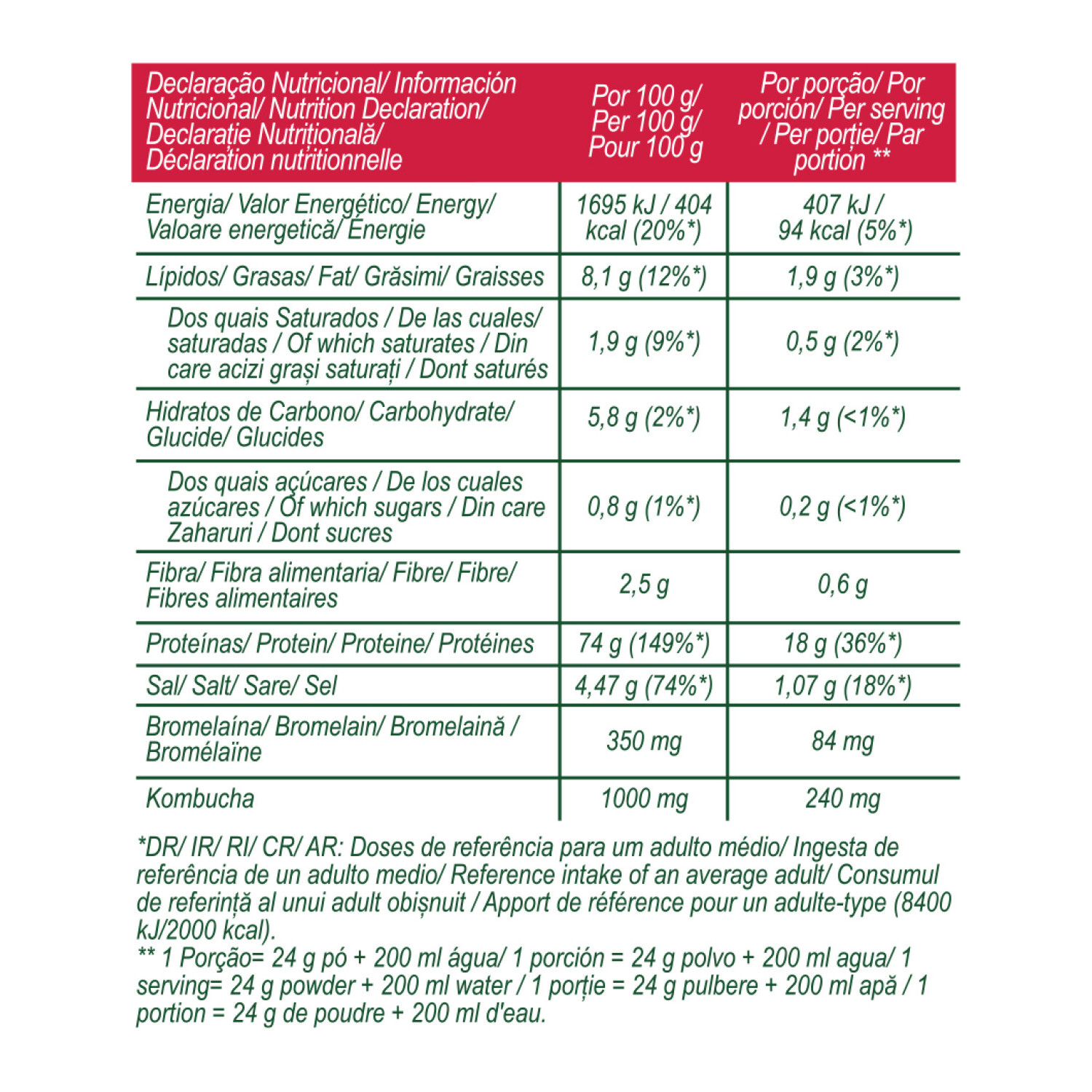 V-PROTEIN STRAWBERRY